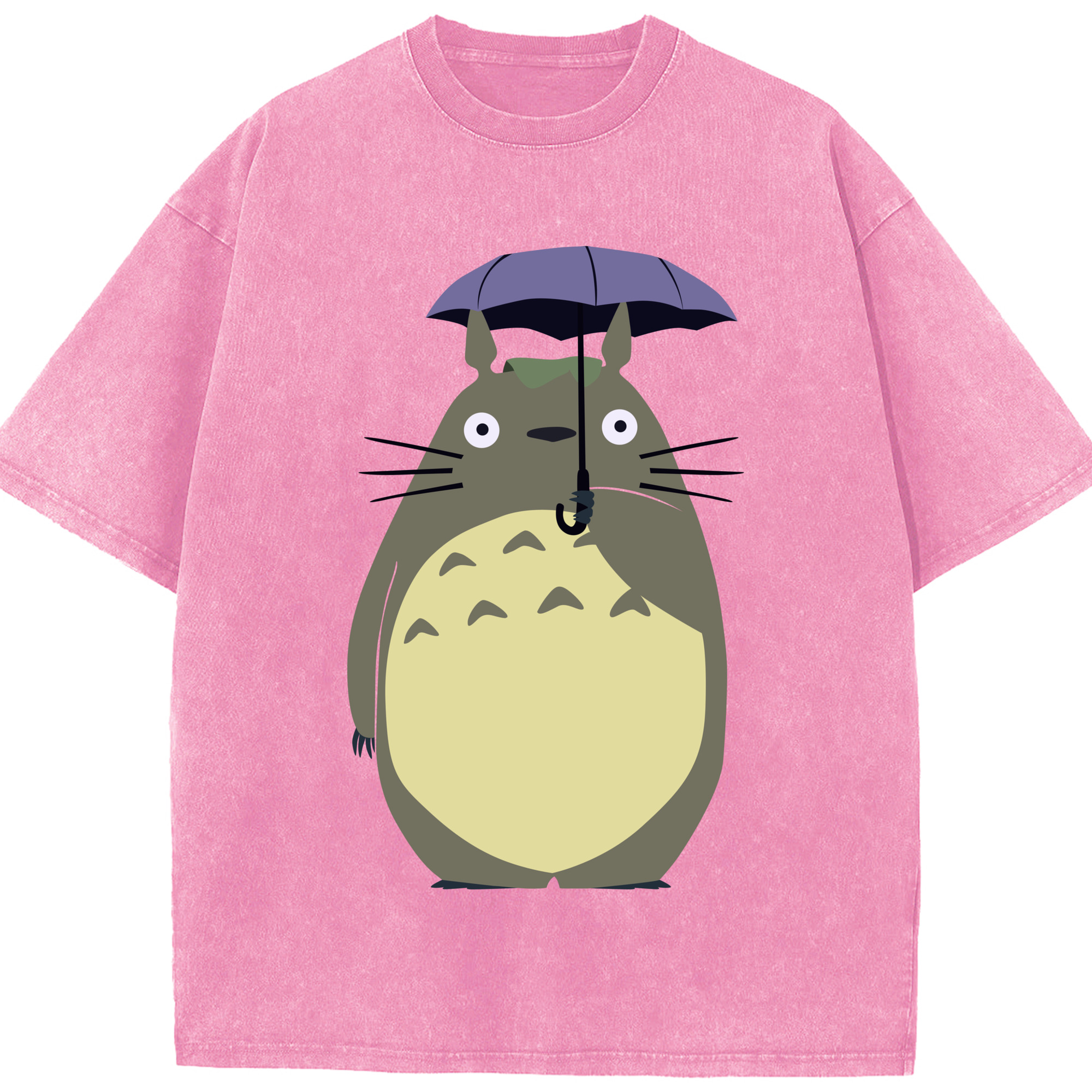 （画像用） となりのトトロ 草壁メイ 草壁サツキ My Neighbor Totoro Satsuki Kusakabe Mei Kusakabe 綿100% ヴィンテージ風 半袖Tシャツ（フロントプリント）